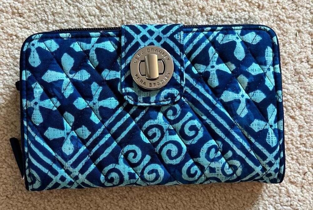 Vera Bradley Cuban Tiles All-in-one Wallet